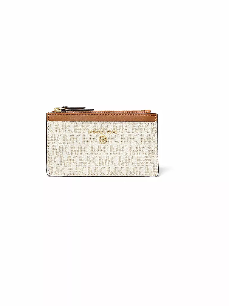 MICHAEL KORS | Kartenetui Jet Set Charm | creme