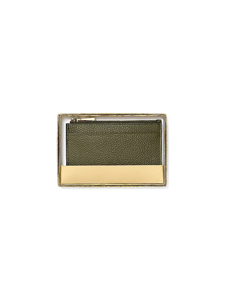 MICHAEL KORS | Kartenetui JET SET Small | olive