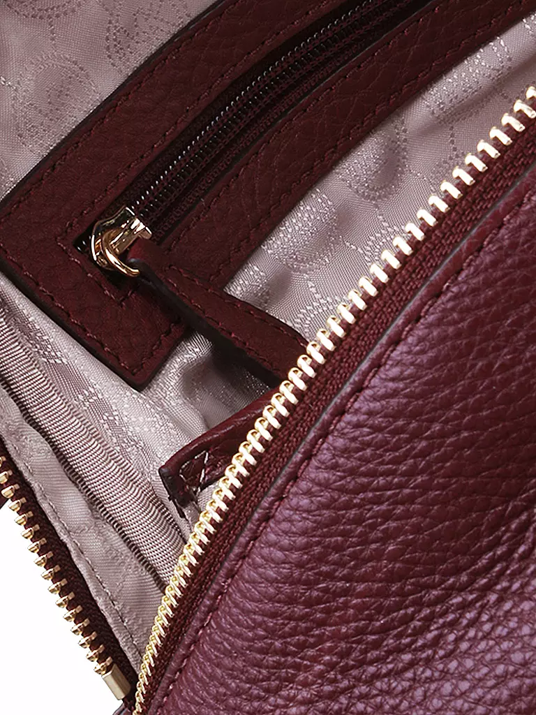 MICHAEL KORS | Leder-Rucksack "Rhea" | rot