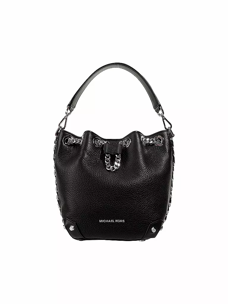 MICHAEL KORS | Ledertasche - Bucket "Alanis" SM | schwarz