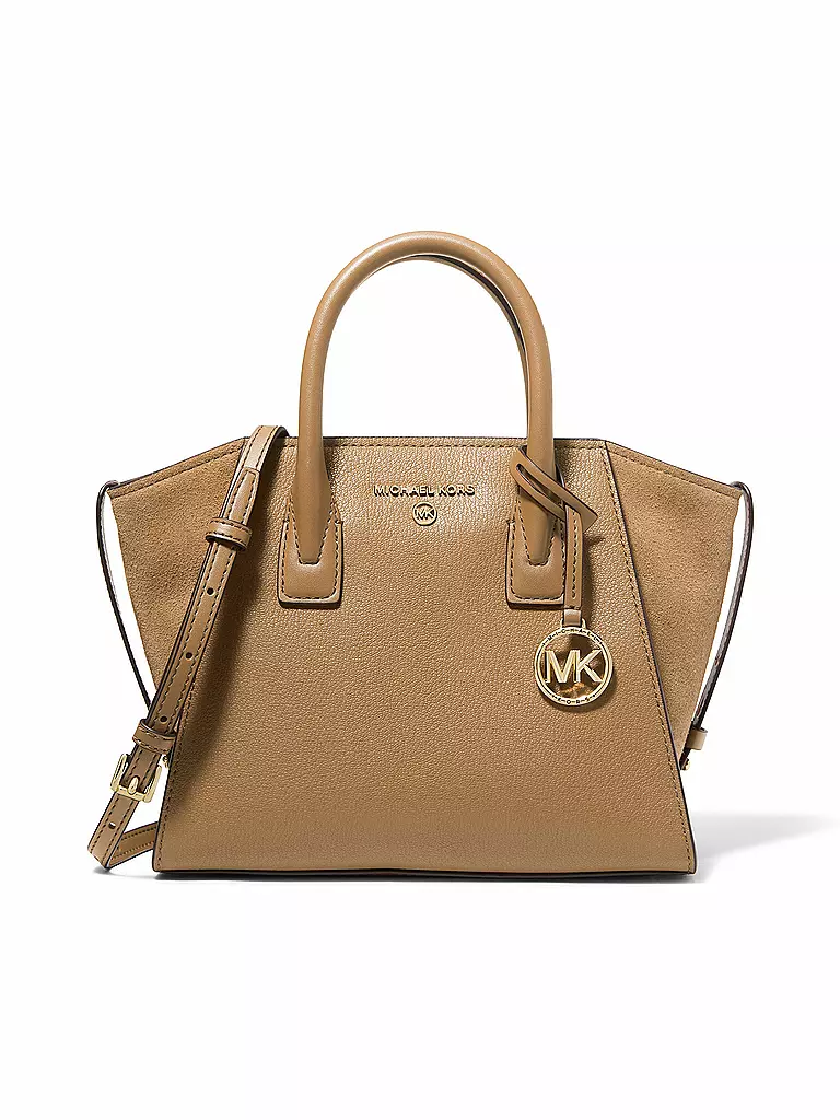 MICHAEL KORS | Ledertasche - Henkeltasche AVRIL S | braun