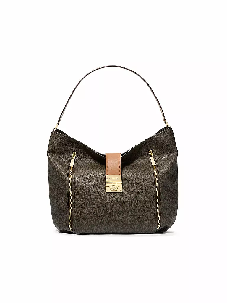 MICHAEL KORS | Ledertasche - Hobo ADDIE | braun
