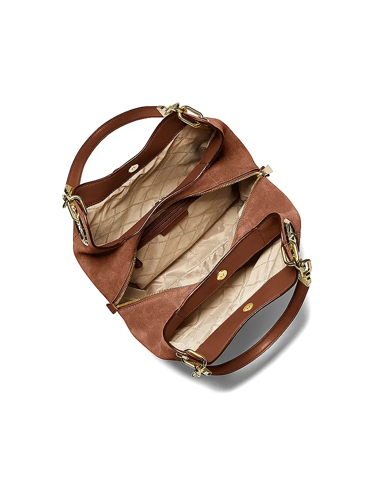 MICHAEL KORS | Ledertasche - Hobo Bag LILLIE Large | camel