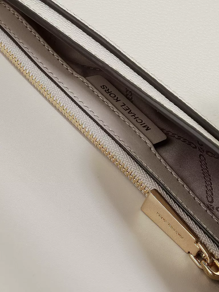 MICHAEL KORS | Ledertasche - Minibag " Jet Set " | grau