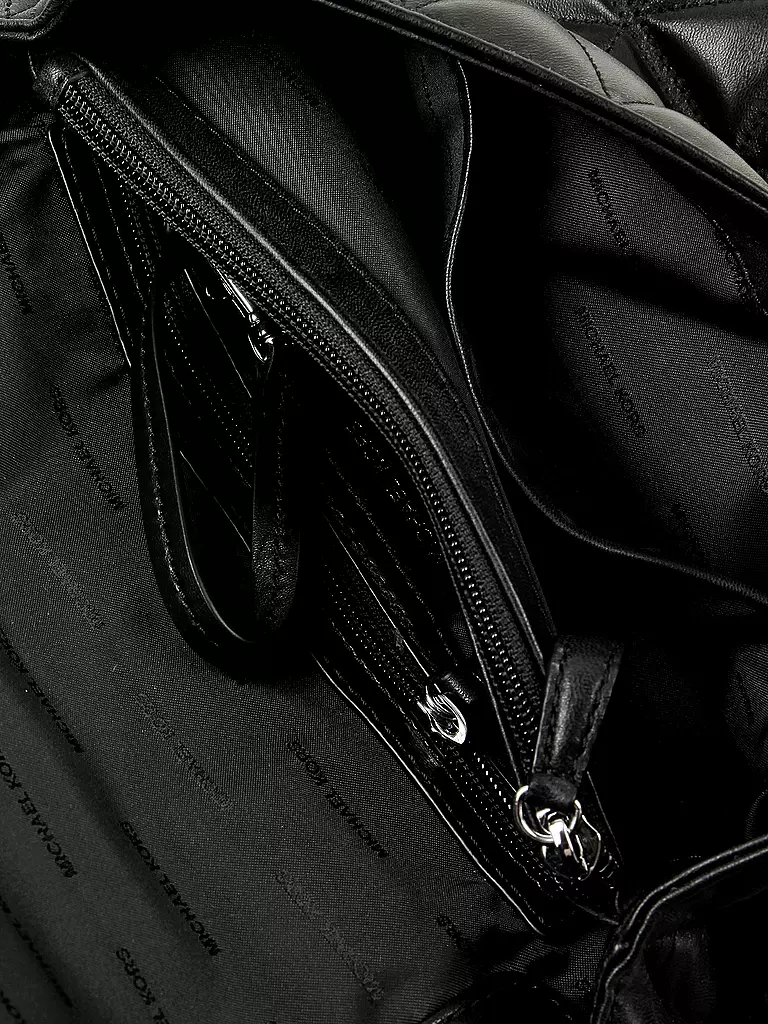 MICHAEL KORS | Ledertasche - Schultertasche "Sloan" | schwarz