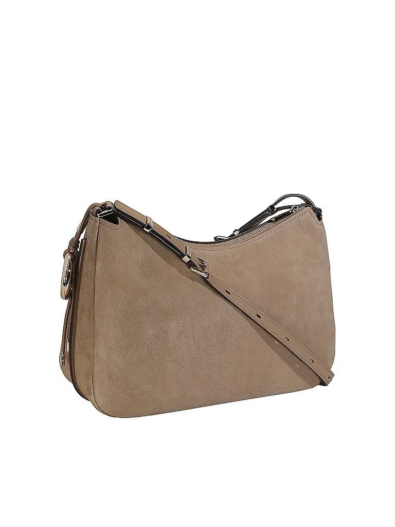 MICHAEL KORS | Ledertasche - Schultertasche NOLITA | creme