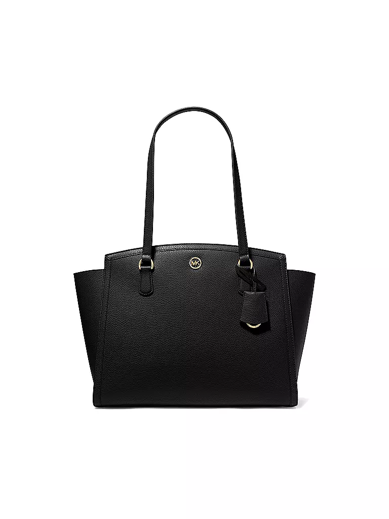 MICHAEL KORS | Ledertasche - Shopper CHANTAL LARGE  | schwarz