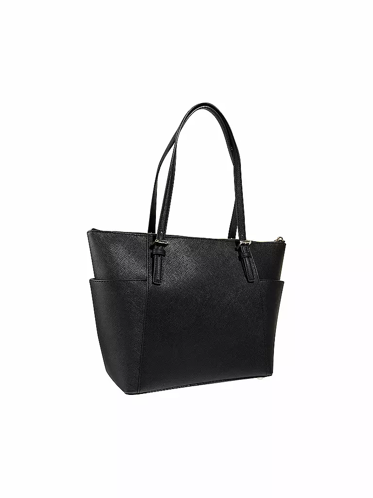 MICHAEL KORS | Ledertasche - Shopper JET SET ITEM | schwarz