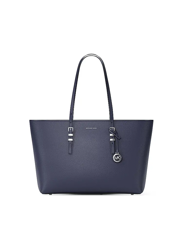 MICHAEL KORS | Ledertasche - Shopper QUINN Large | Dunkelblau