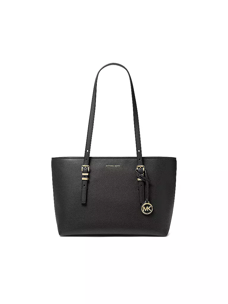 MICHAEL KORS | Ledertasche - Shopper QUINN Medium | schwarz