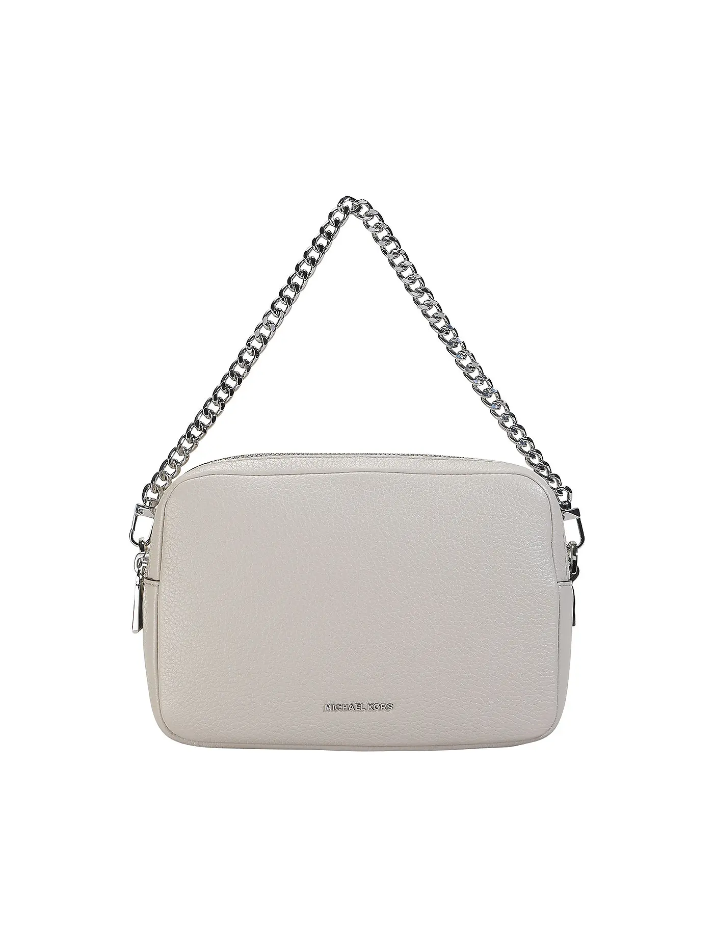 MICHAEL KORS | Ledertasche - Umhängetasche BRAYANT Medium | creme