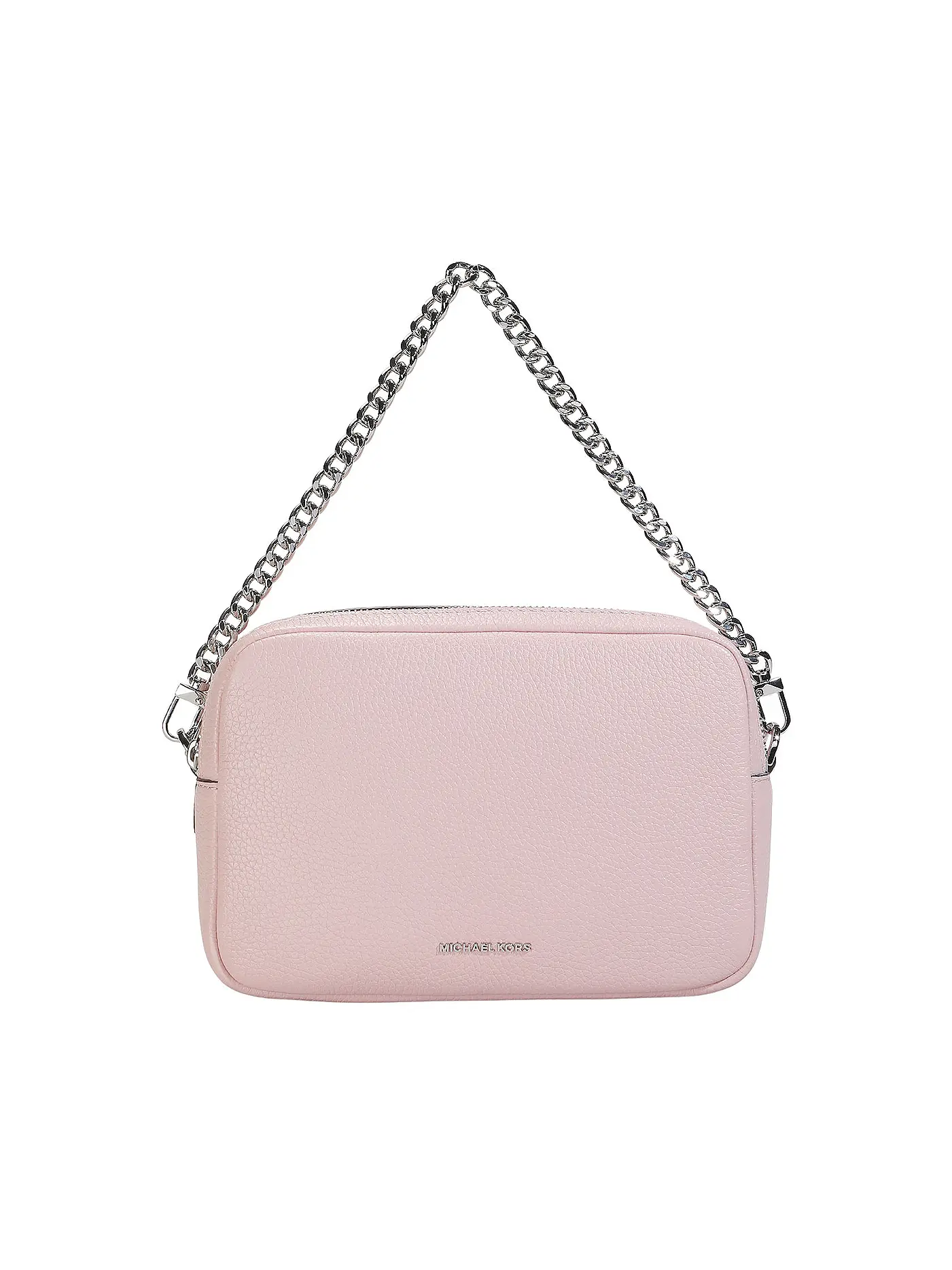 MICHAEL KORS | Ledertasche - Umhängetasche BRAYANT Medium | rosa