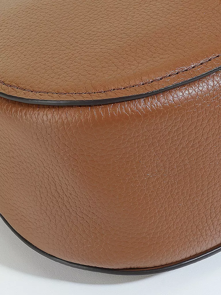 MICHAEL KORS | Ledertasche - Umhängetasche HARPER | braun