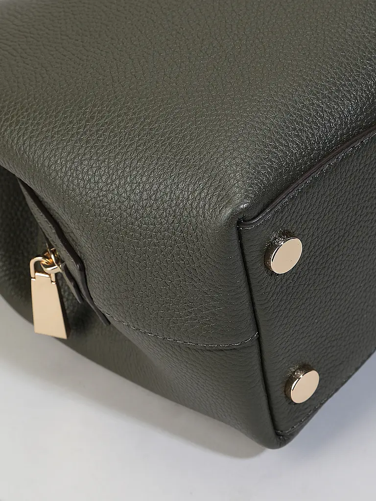 MICHAEL KORS | Ledertasche - Umhängetasche KENSINGTON Large | olive