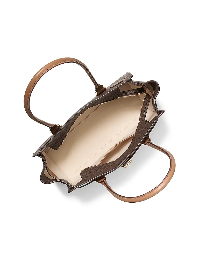 MICHAEL KORS | Tasche - Henkeltasche HAMILTON Small | Braun