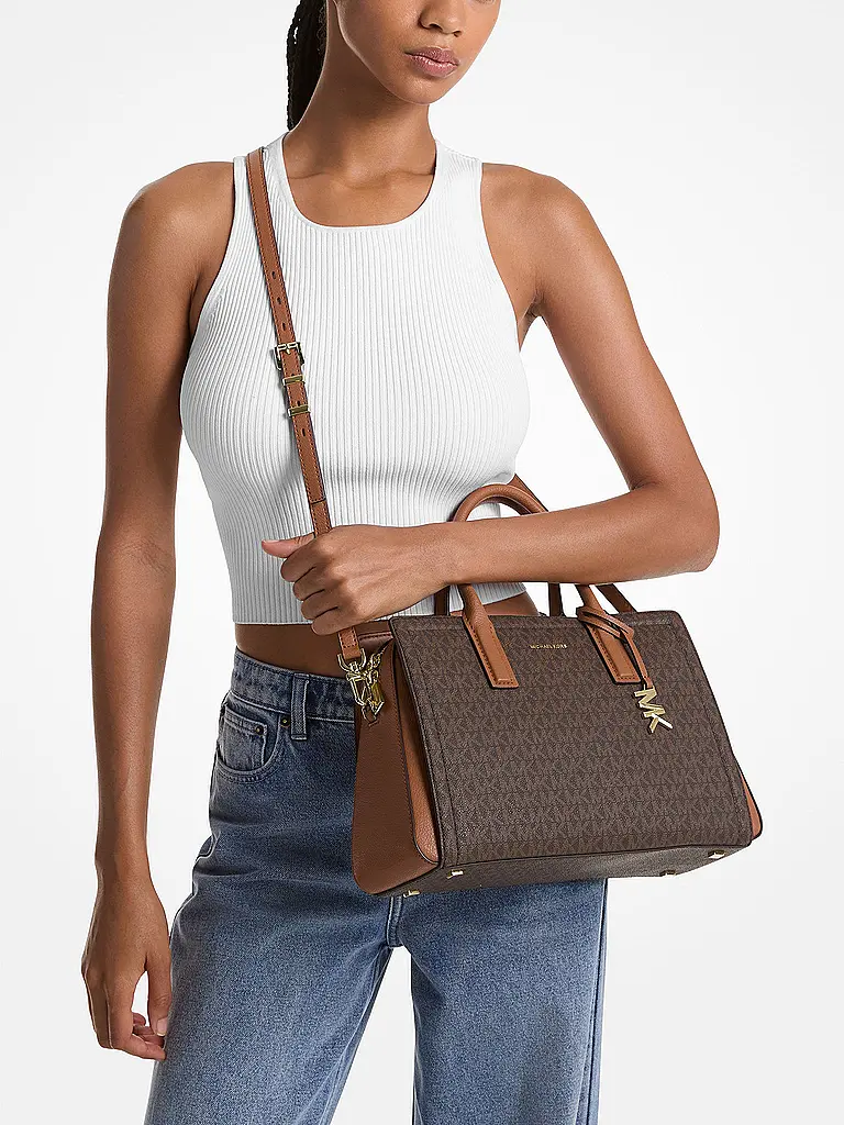 MICHAEL KORS | Tasche - Henkeltasche LAILA Medium | braun