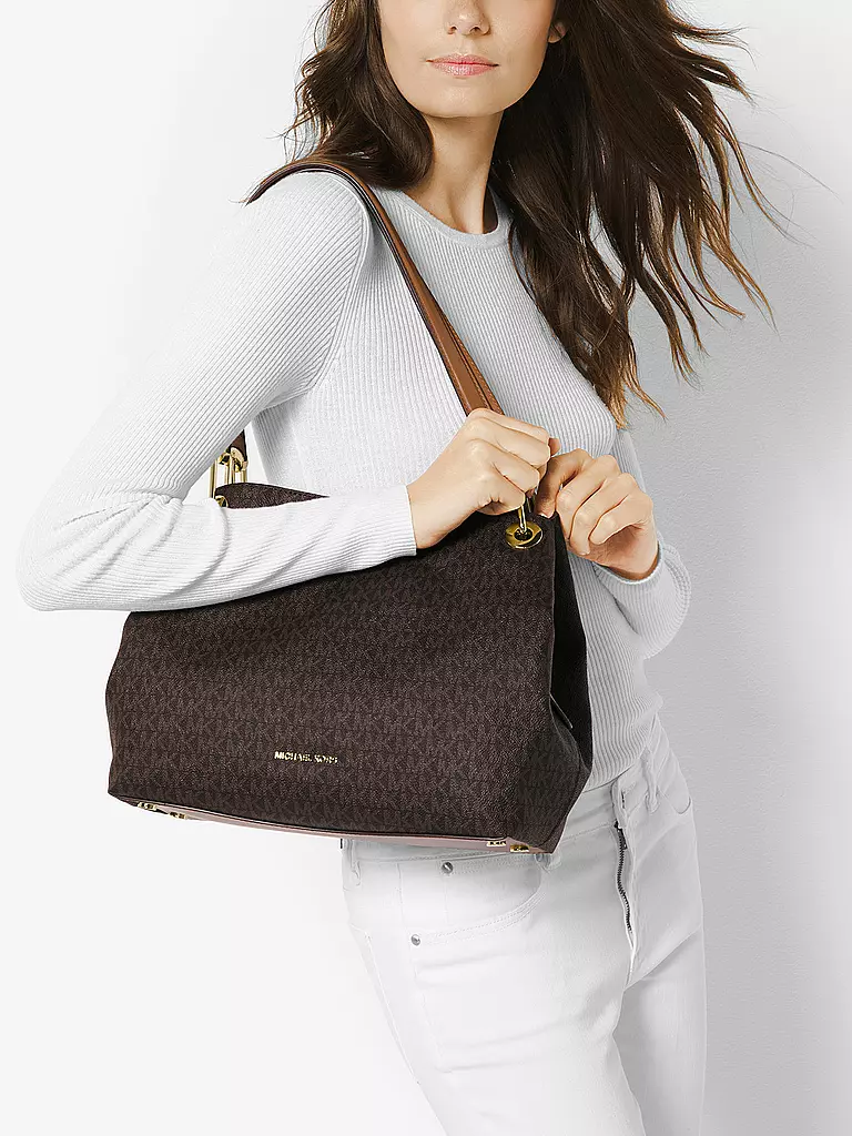 MICHAEL KORS | Tasche - Hobo Raven | braun