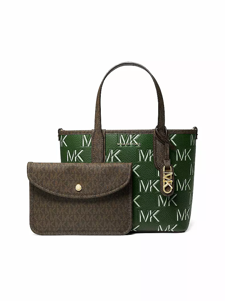 MICHAEL KORS | Tasche - Tote Bag ELISA XS | dunkelgrün