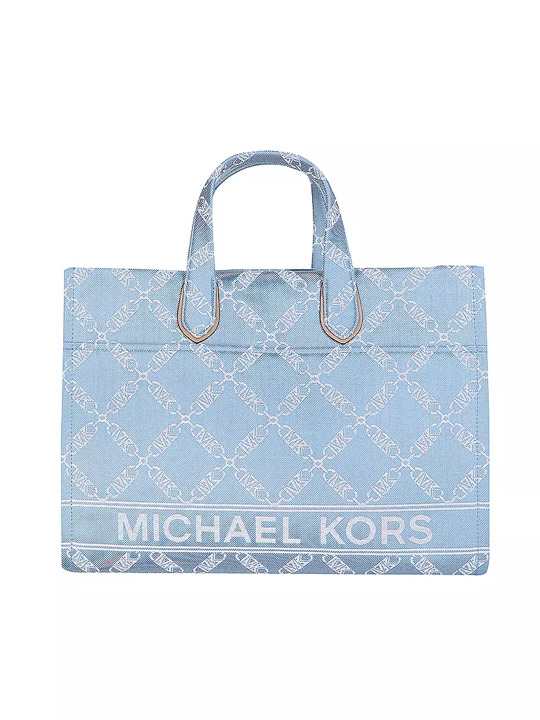 MICHAEL KORS | Tasche - Tote Bag GIGI Large | hellblau