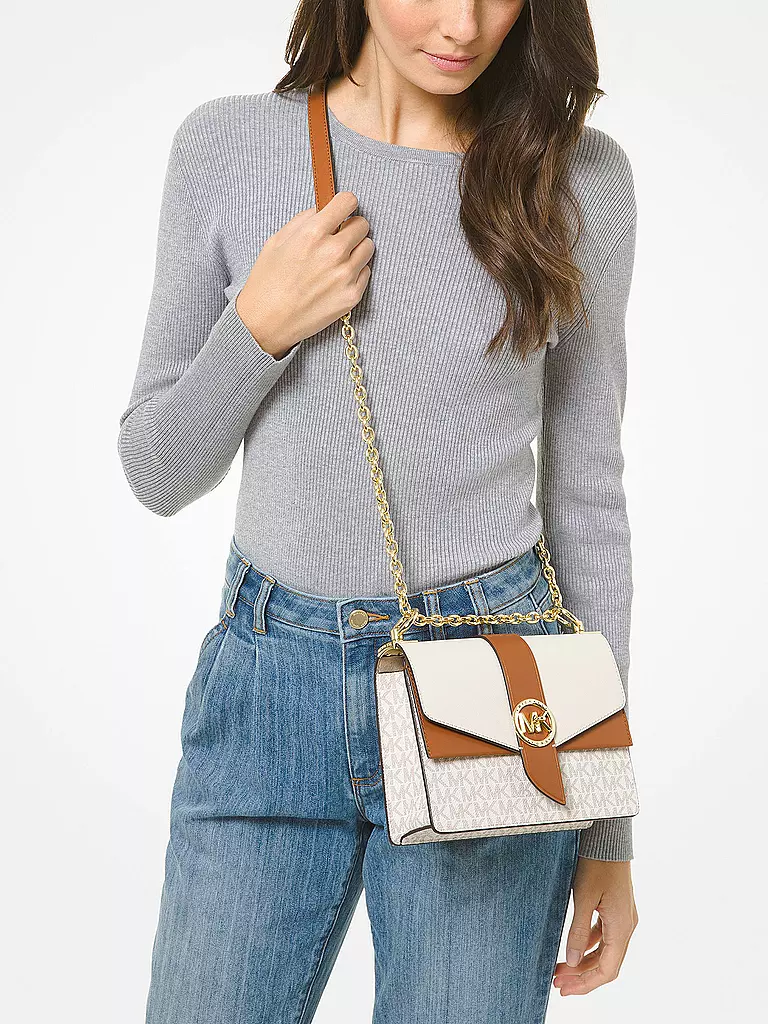 MICHAEL KORS | Tasche - Umhängetasche GREENWICH S | braun
