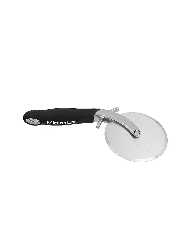 MICROPLANE | Profi Pizza-Schneider Schwarz Edelstahl | schwarz