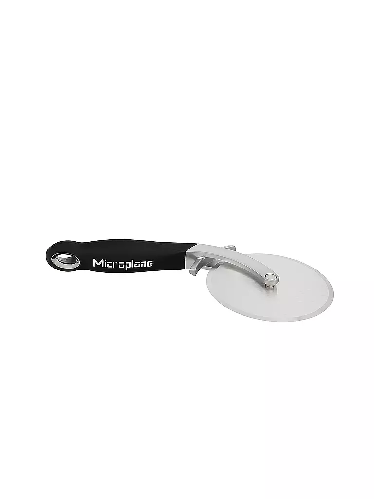 MICROPLANE | Profi Pizza-Schneider Schwarz Edelstahl | schwarz