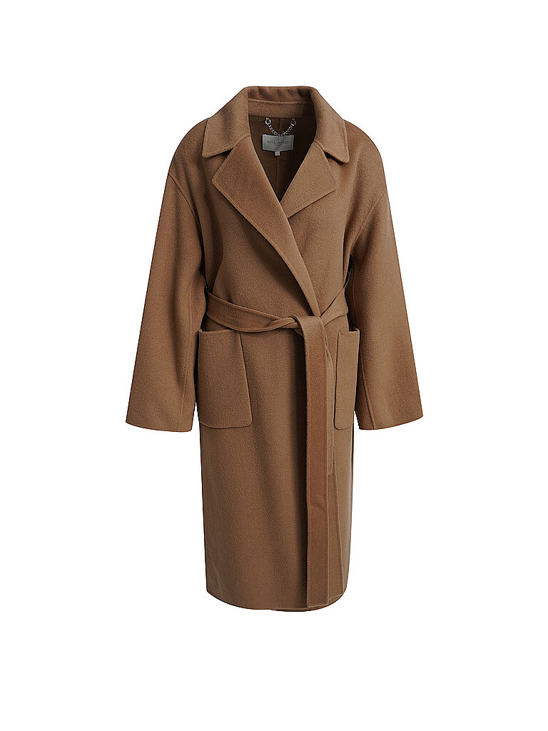 MILANO ITALY Wollmantel camel | M