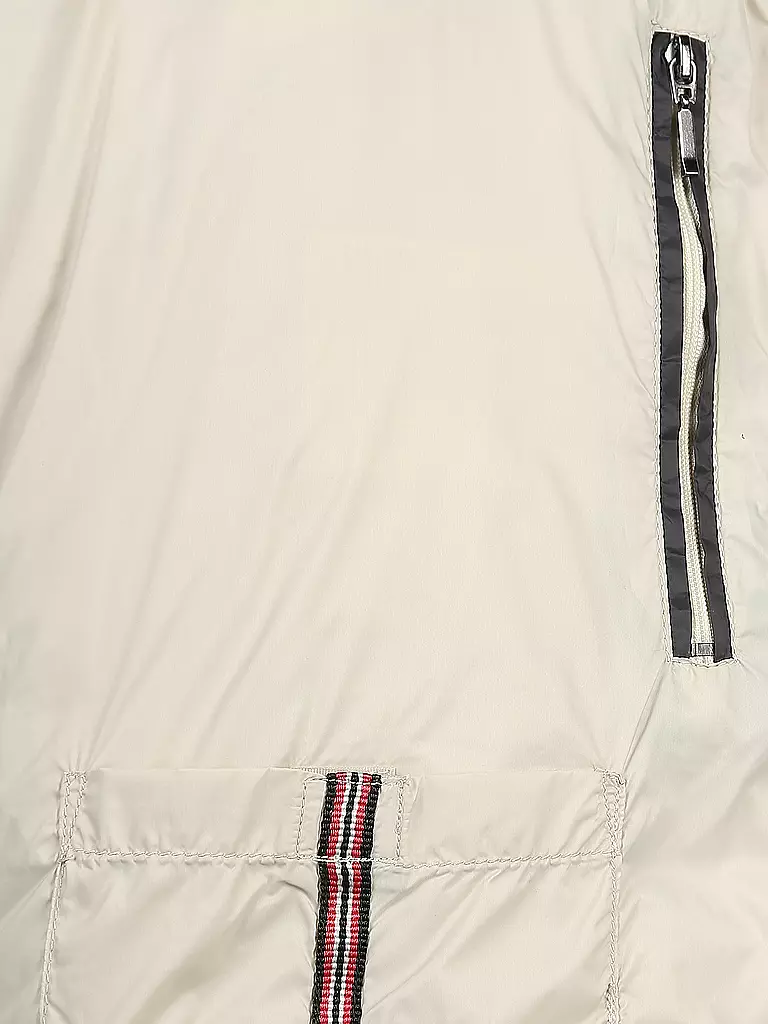 MILESTONE | Leder-Steppjacke "Tereno" | braun