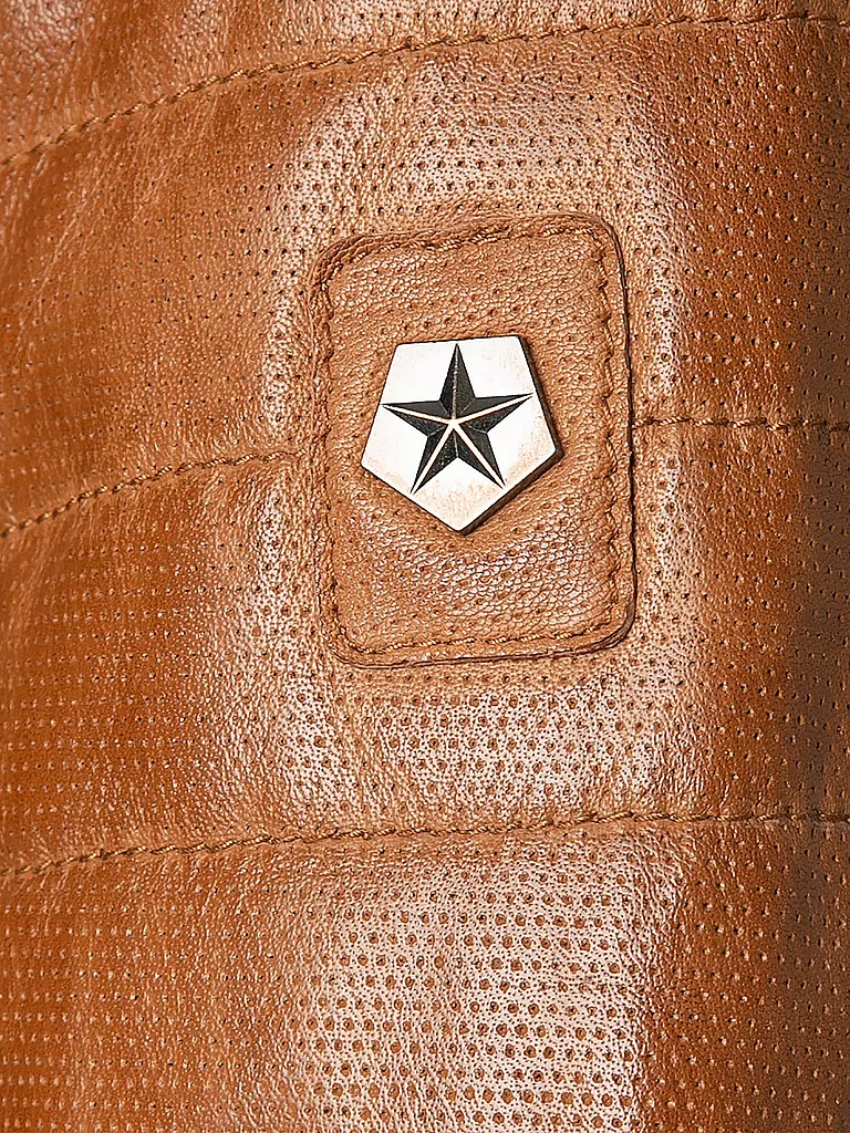 MILESTONE | Lederjacke - Steppjacke Levanto | braun