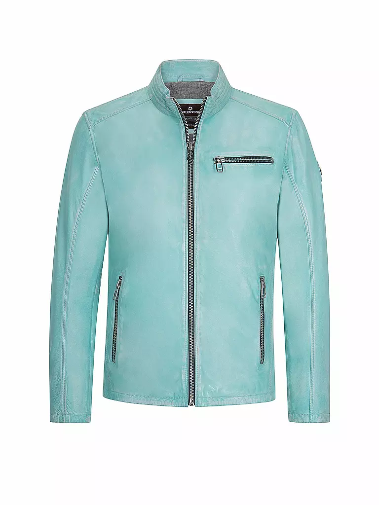 MILESTONE | Lederjacke MS-Monza | blau