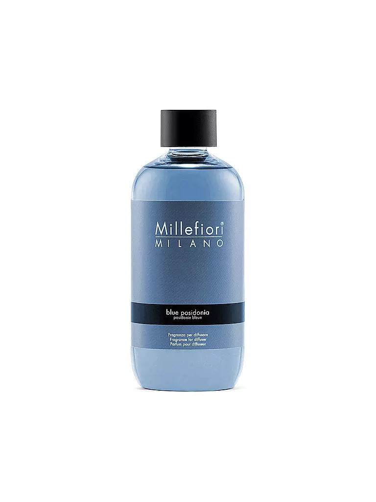 MILLEFIORI | Raumduft Nachfüllflasche BLUE POSIDONIA 250ml | hellblau