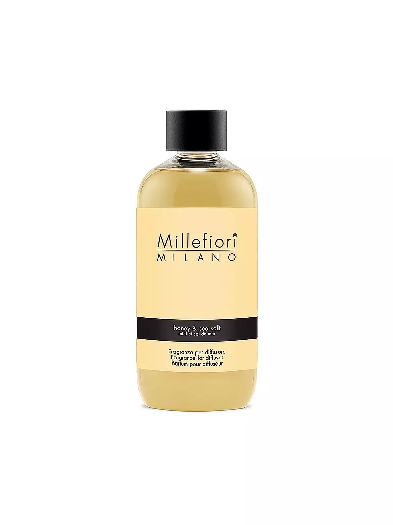 MILLEFIORI | Raumduft Nachfüllung Honey & Sea Salt 250ml | orange