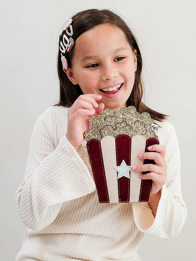 MIMI & LULA | Kindertasche POPCORN | dunkelrot