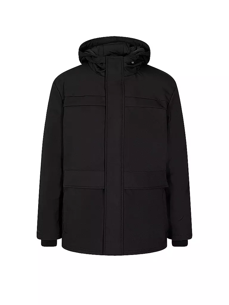 MINIMUM | Parka Technical Koltur | schwarz