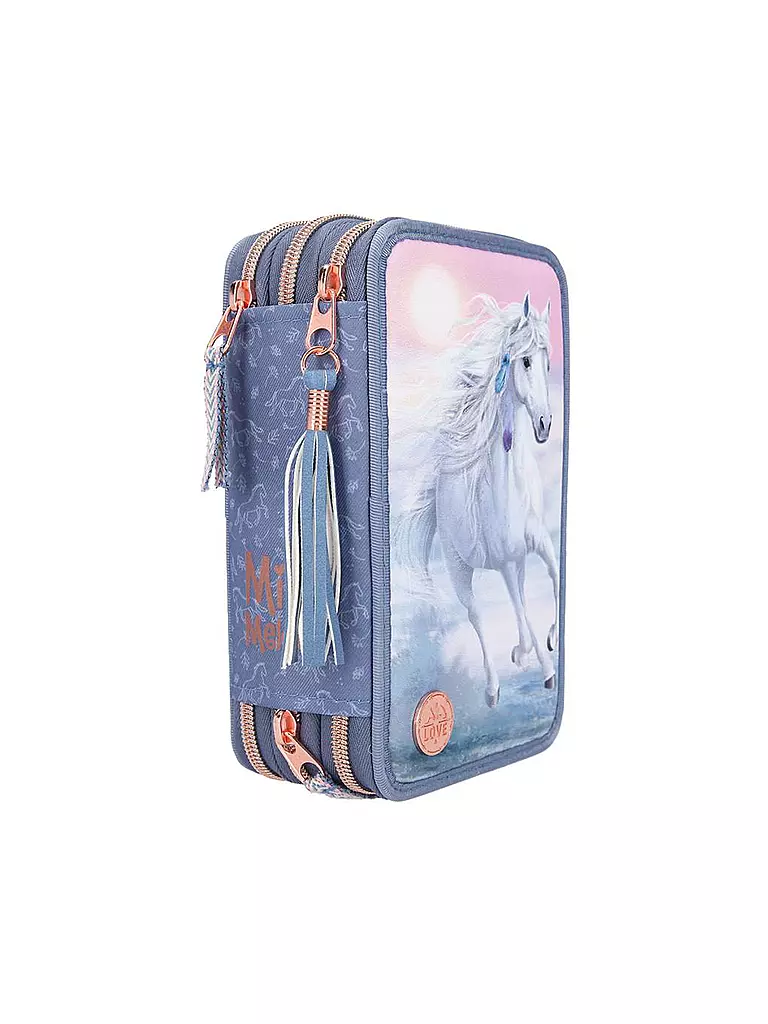 MISS MELODY |  Federtasche 3-Fach Nature | keine Farbe