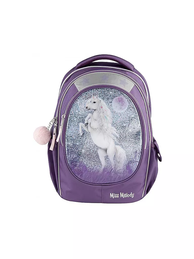 MISS MELODY |  Schulrucksack Glitzer | keine Farbe