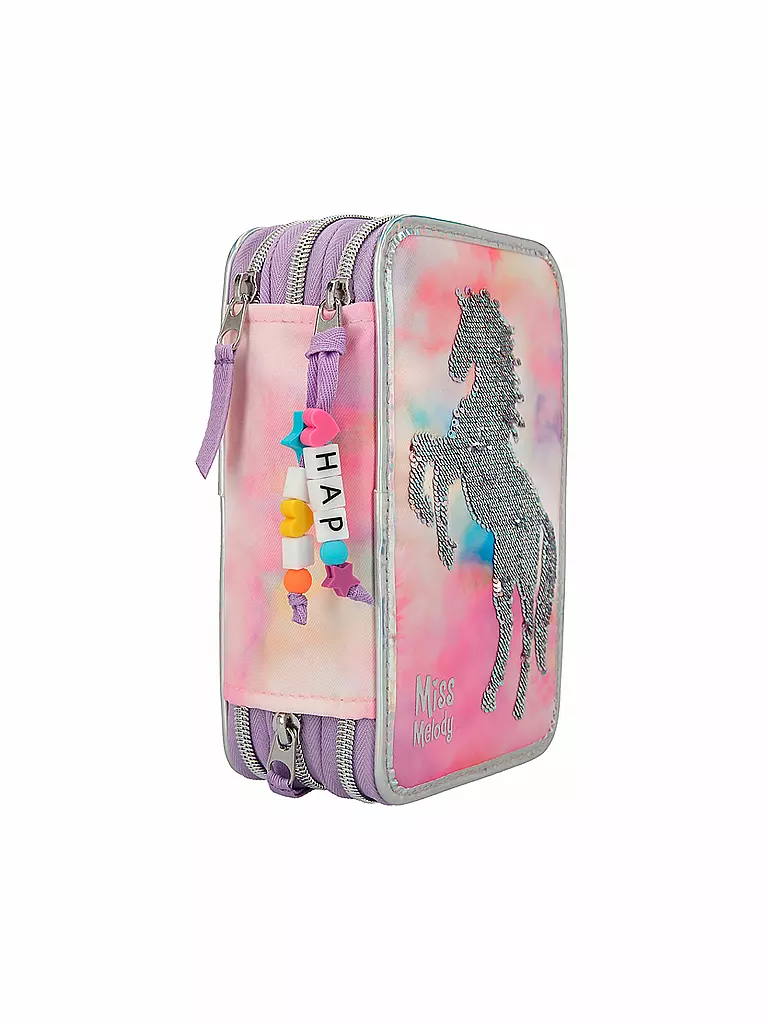 MISS MELODY | 3-Fach Federtasche BATIK | keine Farbe