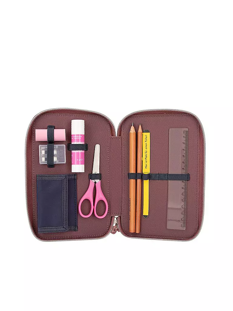 MISS MELODY | Miss Melody 3 Fach Federtasche Night Horses | keine Farbe