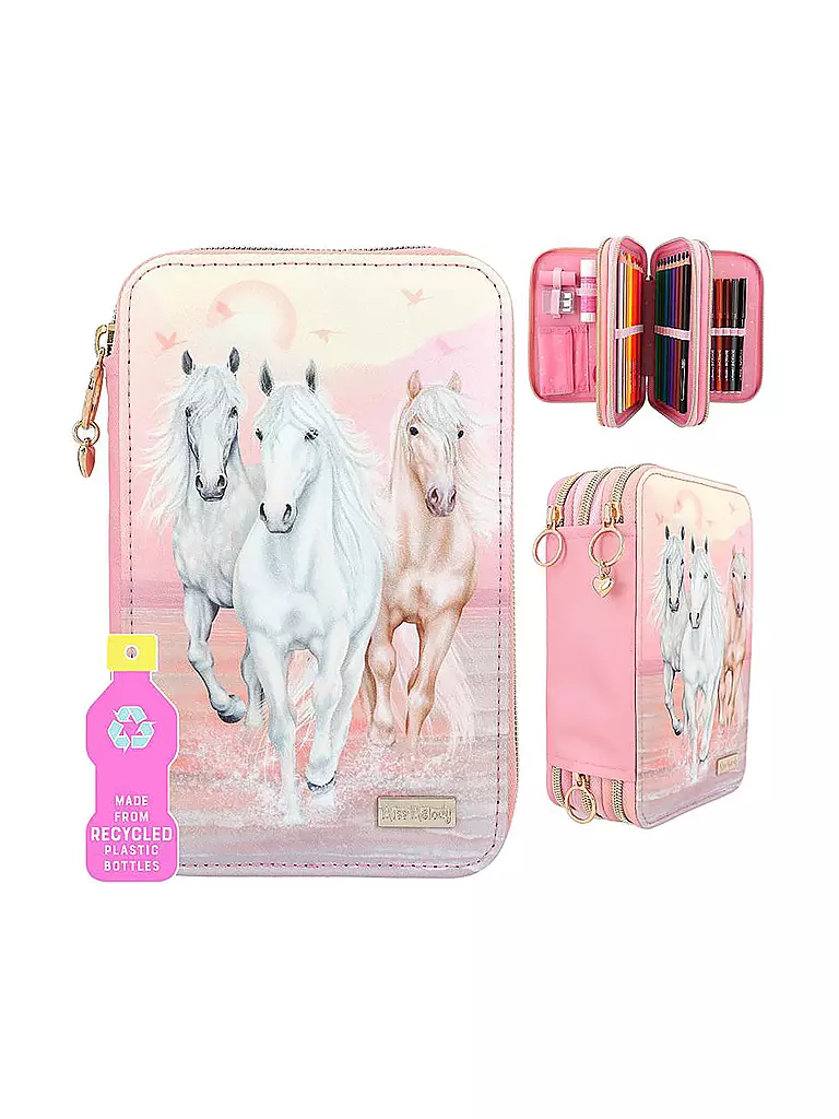 MISS MELODY | Miss Melody 3-Fach Federtasche | keine Farbe