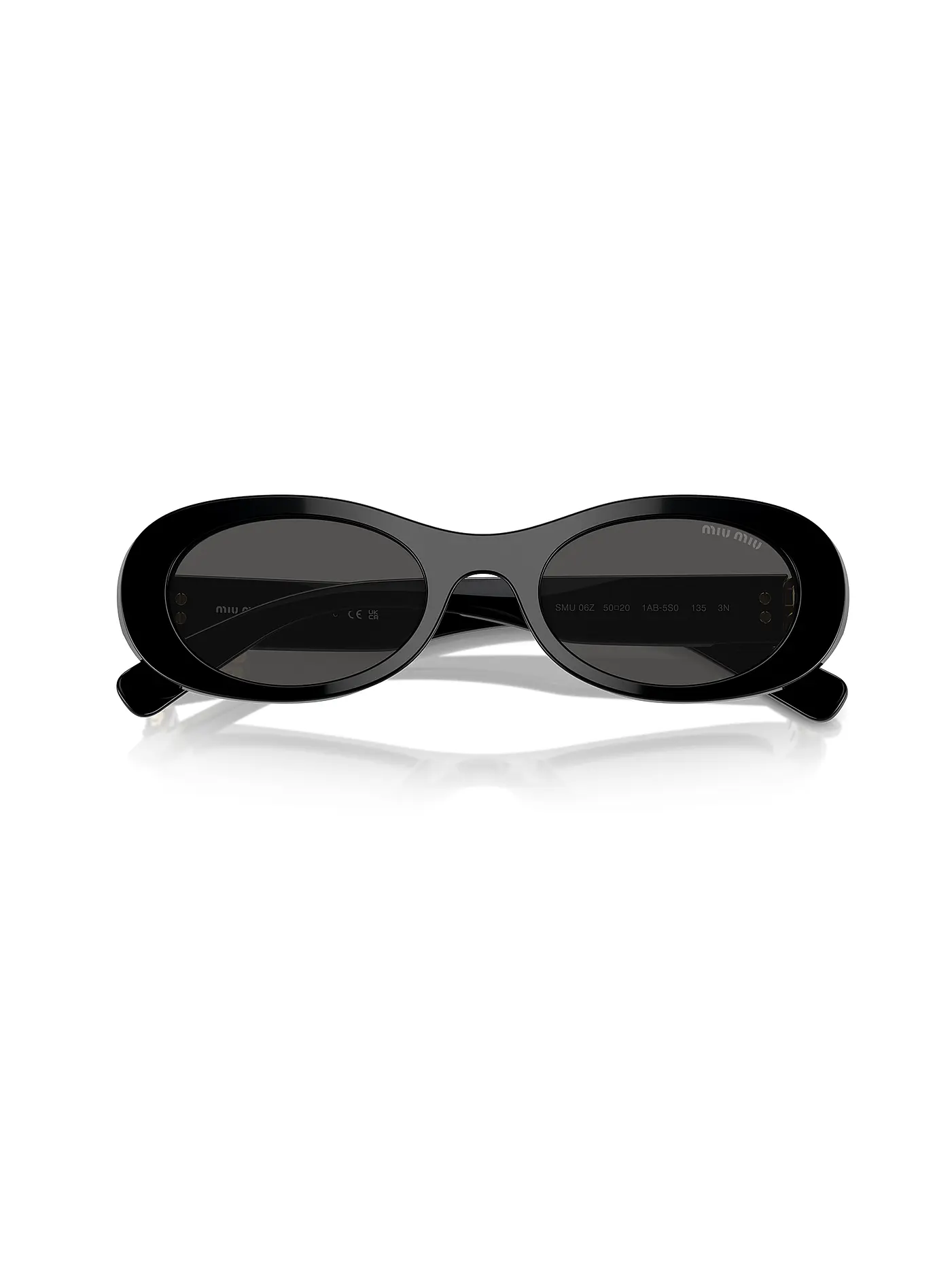 MIU MIU | Sonnenbrille 0MU06ZS/50 | schwarz
