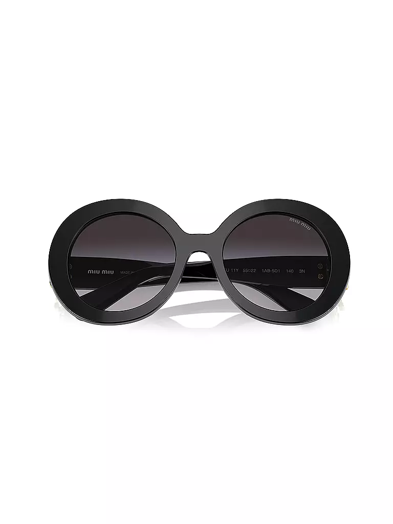 MIU MIU | Sonnenbrille 0MU11YS/55 | schwarz