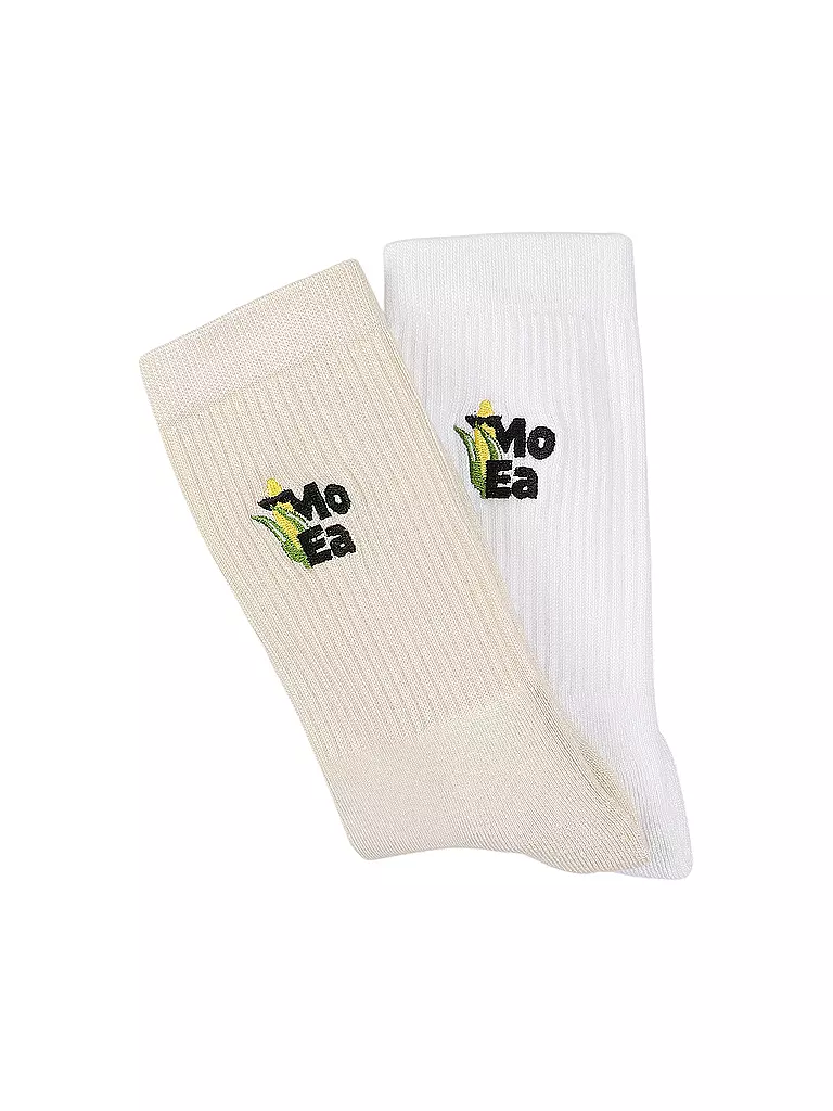 MOEA | Socken 2er Pack 36/40 beige white | beige