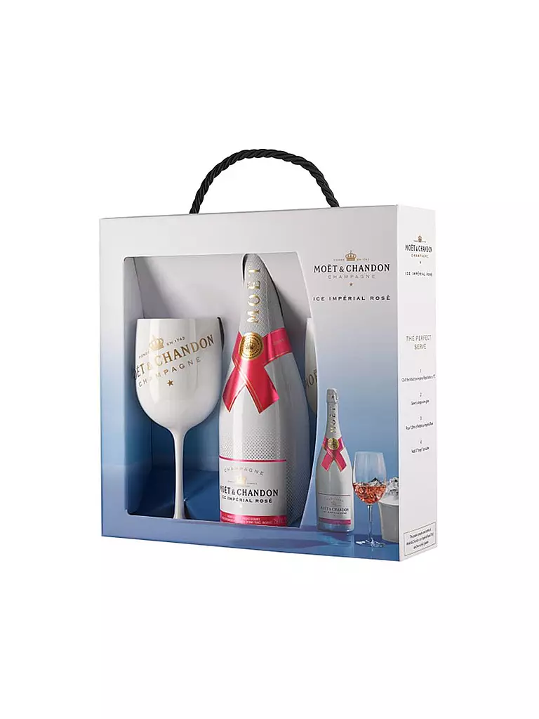 MOET & CHANDON | Ice Rose Imperial + 2 Gläser 75cl | keine Farbe