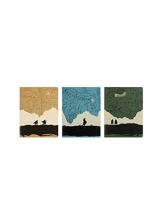 MOLESKINE | Notizheft 3er Set DER HERR DER RINGE 