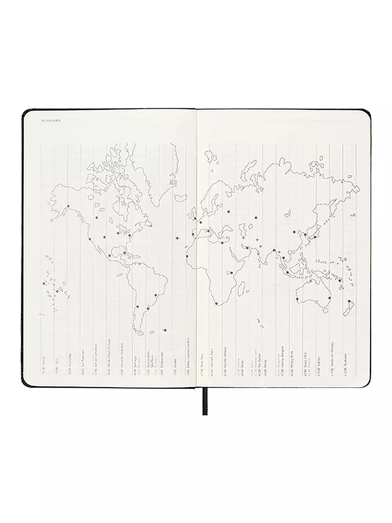 MOLESKINE Classic Kalender Deutsch 2022 Schwarz keine Farbe