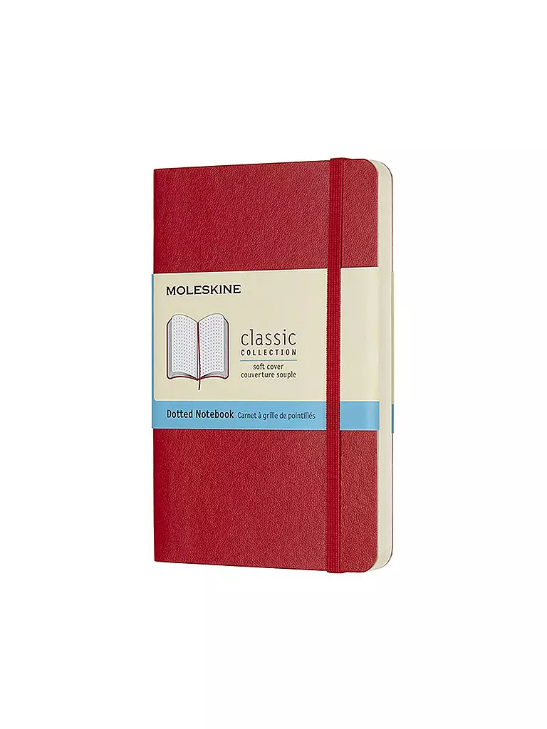 MOLESKINE | Notizbuch - Classic Soft Pocket Dotted Red | keine Farbe