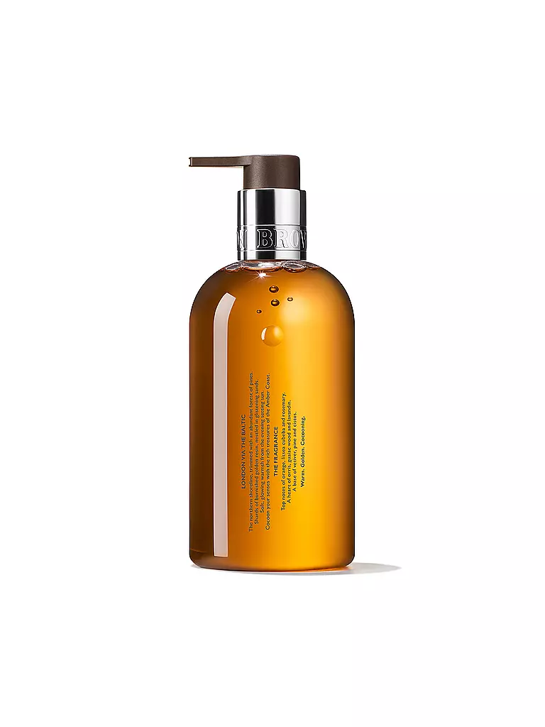 MOLTON BROWN | Amber Cocoon Fine Liquid Hand Wash 300ml | transparent