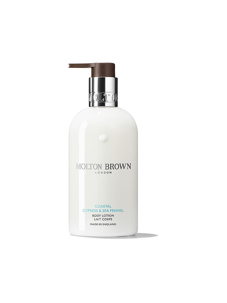 MOLTON BROWN Coastal Cypress & Sea Fennel Body Lotion 300ml transparent
