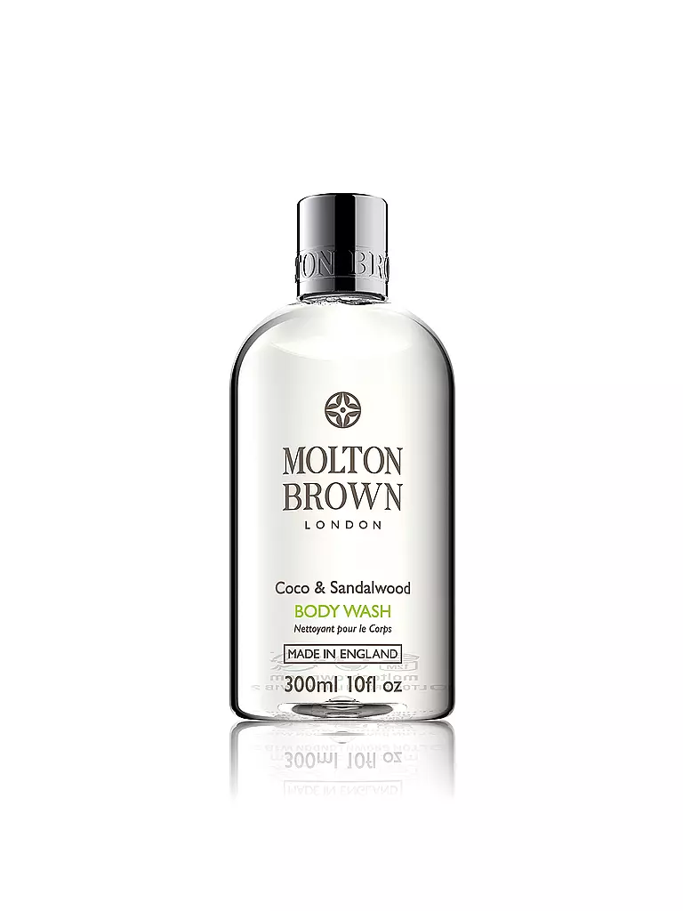 MOLTON BROWN | Coco and Sandalwood Body Wash 300ml | transparent