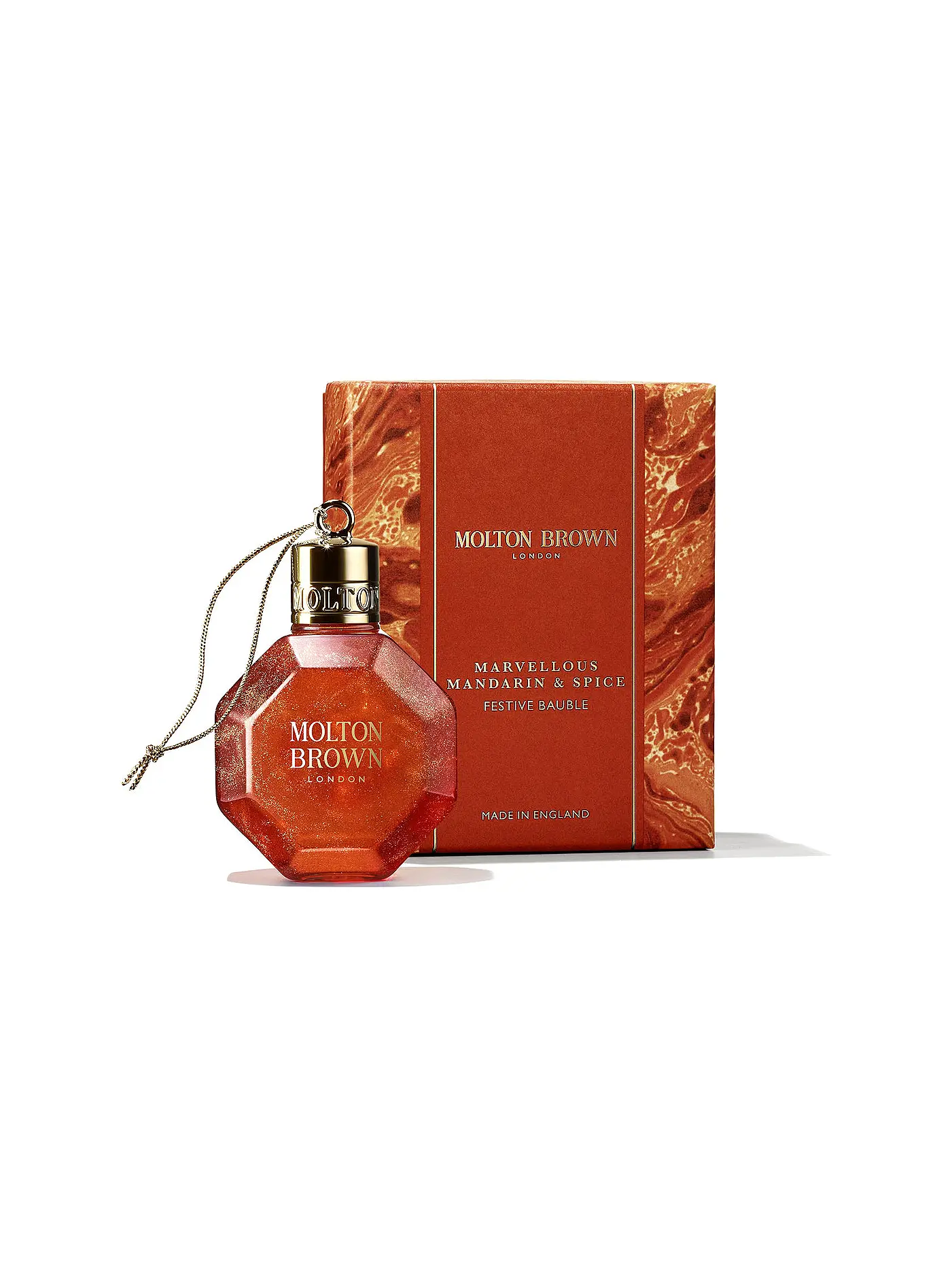 MOLTON BROWN | Delicious Rhubarb & Rose Festive Bauble 75ml | keine Farbe